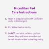 imageRejuvenate Microfiber Cleaning Pad 1 Count Designed For Use With Rejuvenate Click n Clean And Microfiber Mops Washable Pad Traps Dirt Dust And Hair1 Count Pack of 1