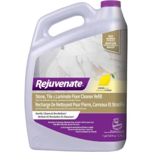 imageRejuvenate High Performance Stone Tile and Laminate Floor Cleaner StreakFree Formula Dries Fast 32oz Covers up to 500 SqFt128 Fl Oz Pack of 1