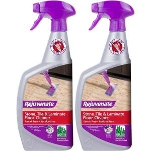 imageRejuvenate High Performance Stone Tile and Laminate Floor Cleaner StreakFree Formula Dries Fast 32oz Covers up to 500 SqFt32 Fl Oz Pack of 2