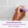 imageRejuvenate Grout Renewer Pen White Grout Paint Pen Instantly Restores Grout Color Pack of 2