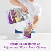 imageRejuvenate HighPerformance Professional Hardwood Floor Cleaner StreakFree Formula Eliminates The Toughest Dirt and Grime with Little Effort 32oz128 Fl Oz Pack of 1
