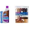 imageRejuvenate Cabinet ampamp Furniture Restorer And Touch Up Markers Kit Fills Scratches Seals and Protects Wood Restores Life To Cabinets And Furniture16 oz