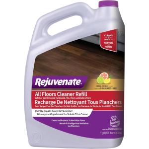 imageRejuvenate All Floors Cleaner Refill 1 Gallon Breaks Down Dirt and Grime Cleans and Protects Floors Throughout Your Home Including Sealed Hardwood Tile Vinyl Laminate and More1 Pack
