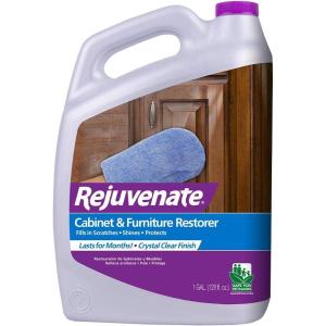 imageRejuvenate Cabinet ampamp Furniture Restorer Fills in Scratches Seals and Protects Cabinetry Furniture Wall Paneling128 Fl Oz Pack of 1