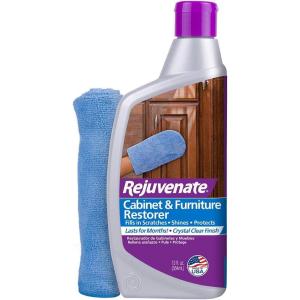 imageRejuvenate Cabinet ampamp Furniture Restorer Fills in Scratches Seals and Protects Cabinetry Furniture Wall Paneling13 Fl Oz Pack of 1