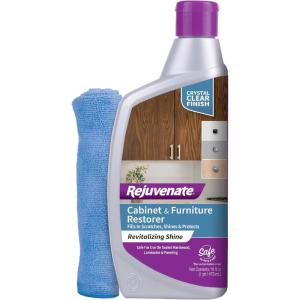 imageRejuvenate Cabinet ampamp Furniture Restorer Fills in Scratches Seals and Protects Cabinetry Furniture Wall Paneling16 Fl Oz Pack of 1