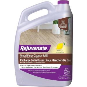 imageRejuvenate HighPerformance Professional Hardwood Floor Cleaner StreakFree Formula Eliminates The Toughest Dirt and Grime with Little Effort 32oz128 Fl Oz Pack of 1