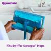 imageRejuvenate Microfiber Sweeper Pads Fit Swiffer Sweeper Mops for A Sustainable Alternative to Disposable Cleaning Pads Trap Dirt Dust and Hair and Remove Dirt and Grime 5 Count