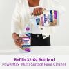 imageRejuvenate PowerMax MultiSurface Floor Cleaner 64 Ounces Breaks Down Dirt And Grime On Sealed Hardwood Tile Vinyl Laminate To Deliver A Powerful Deep Clean With Citrus And Cedarwood Scent64 oz