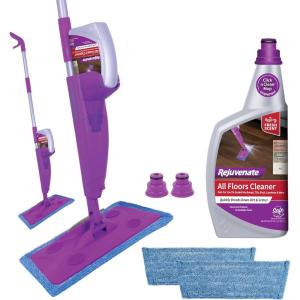 imageRejuvenate Click N Clean MultiSurface Spray Mop AllinOne Kit Cleans and Revitalizes Floors 1 Count