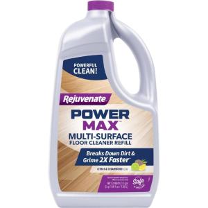 imageRejuvenate PowerMax MultiSurface Floor Cleaner 64 Ounces Breaks Down Dirt And Grime On Sealed Hardwood Tile Vinyl Laminate To Deliver A Powerful Deep Clean With Citrus And Cedarwood Scent64 oz
