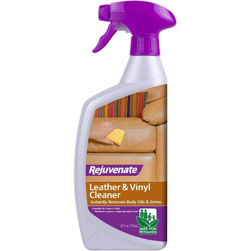 imageRejuvenate Leather ampamp Vinyl Cleaner  Rehydrate Restore Luster and Protect All Leather ampamp Vinyl Surfaces with No Greasy Residue
