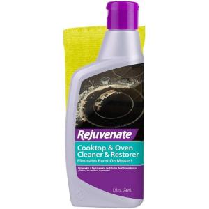 image:imageRejuvenate Glass and Ceramic Cooktop and Oven Cleaner and Restorer  10 Ounce Oven Cleaner Includes Free Applicator Pad  Eliminates the Worst BurntOn Messes